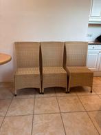 Tuinstoelen - Riet/Rotan - Set van 3, Ophalen, Riet of Rotan, Zo goed als nieuw, Drie