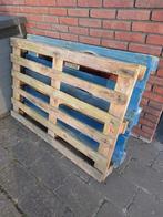houten pallets, 2 stuks, per stuk of beide, gratis afhalen, Doe-het-zelf en Verbouw, Gebruikt, Ophalen