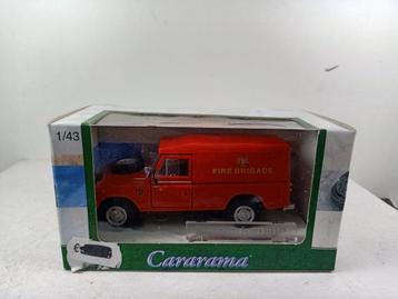 cararama 1/43 land rover fire brigade beschikbaar voor biedingen