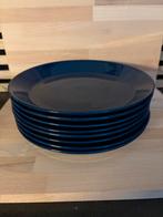 Arabia (Iittala) Teema blauwe borden 26 cm, Huis en Inrichting, Gebruikt, Keramiek, Ophalen of Verzenden, Bord(en)