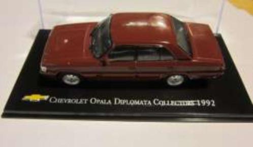 miniatuurauto Chevrolet Opala 1:43, Hobby en Vrije tijd, Modelauto's | 1:43, Nieuw, Auto, Overige merken, Ophalen of Verzenden