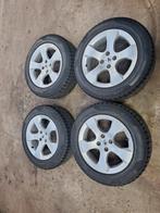 Set Lichtmetalen Velgen Winterwielen voor een Peugeot 2008., Auto-onderdelen, Banden en Velgen, 215 mm, Banden en Velgen, 17 inch