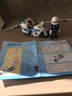Playmobil 5185 Politieagent met motor, Ophalen of Verzenden, Zo goed als nieuw, Complete set