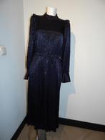 Essentiel Antwerp chique maxi jurk glans stof sterretjes mt, Kleding | Dames, Jurken, Maat 38/40 (M), Verzenden, Zwart, Zo goed als nieuw