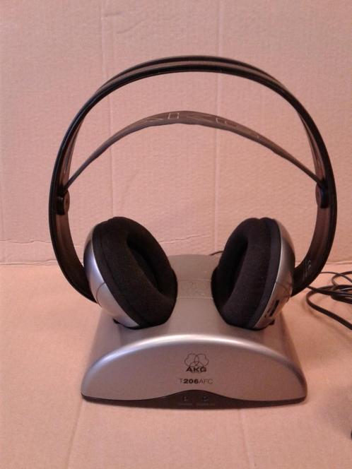 AKG K-206 AFC wireless headphone, Audio, Tv en Foto, Koptelefoons, Gebruikt, Overige merken, Ophalen of Verzenden