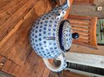 Theepot 3 liter bunzlau, Huis en Inrichting, Keuken | Servies, Keramiek, Overige typen, Ophalen of Verzenden, Zo goed als nieuw