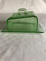 Antiek groen glazen kaasstolp, Verzenden