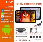 2 Pieces Android 12 Monitor TV Display Wireless Carplay, Auto diversen, Auto-accessoires, Ophalen of Verzenden, Nieuw