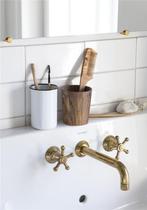 Beker ~Enamel~ IB Laursen landelijk rustiek sober, Ophalen of Verzenden, Nieuw, Wit, Overige typen