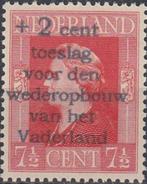 Nederland- 1944- Bevrijdingszegel- NVPH-432 - Opdruk - P -, Verzenden, Na 1940, Postfris