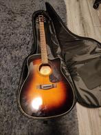 Yamaha FX370C With Gigbag! Almost New, Ophalen, Zo goed als nieuw, Western- of Steelstringgitaar, Met koffer