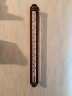 Antiek Thermometer op Houten Plaat, Ophalen of Verzenden