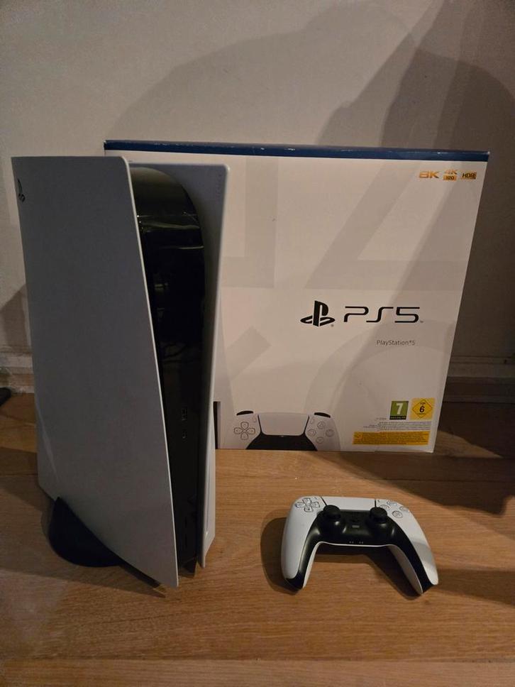 Playstation 5+ Acer monitor+ Duelsense Edge controller., Spelcomputers en Games, Spelcomputers | Sony PlayStation 5, Gebruikt