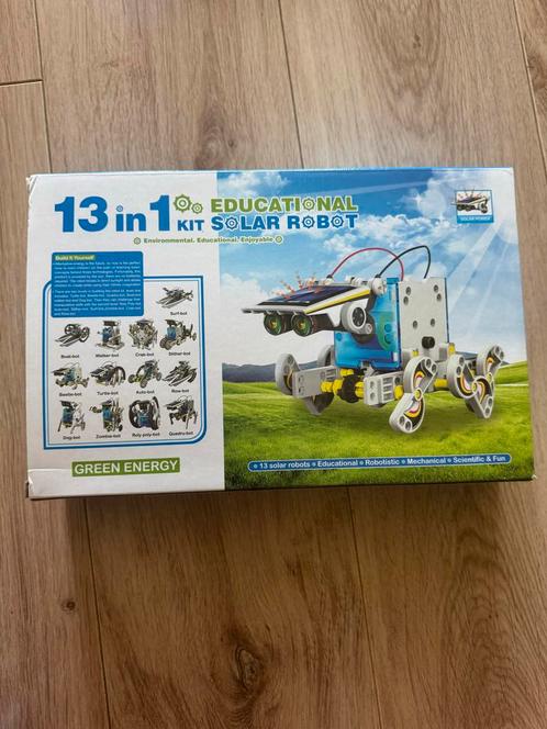 13-in-1 Educatieve Solar Robot Kit, Hobby en Vrije tijd, Modelbouw | Auto's en Voertuigen, Nieuw, Overige typen, Groter dan 1:32