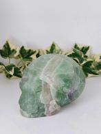 Zware Groene fluoriet skull., Ophalen of Verzenden, Nieuw