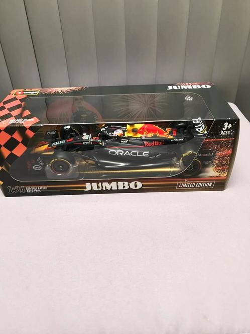 Max verstappen race auto van de jumbo 2023., Hobby en Vrije tijd, Modelauto's | 1:24, Nieuw, Ophalen
