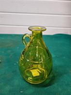 kruik vaas geel glas, Ophalen of Verzenden, 'T Olde Gre-j, Info@toldegrej.nl, Endepoelstraat 20f Didam