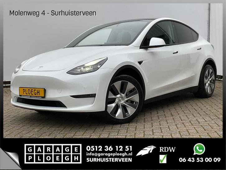 Tesla Model Y Long Range AWD 75 kWh Autopilot Stoelverw voor, Auto's, Tesla, Bedrijf, Te koop, Model Y, 4x4, ABS, Achteruitrijcamera
