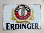 Erdinger Weissbrau  Reclamebord 30 bij 20, Verzamelen, Merken en Reclamevoorwerpen, Ophalen of Verzenden, Gebruikt, Reclamebord