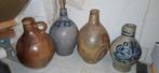 Lotje steengoed kruikjes, Antiek en Kunst, Antiek | Keramiek en Aardewerk, Ophalen of Verzenden