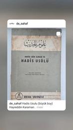 Hadis Usulu; Hayreddin Karaman, Verzenden