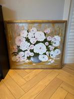 Schilderij met bloemen, Antiek en Kunst, Kunst | Schilderijen | Klassiek, Ophalen