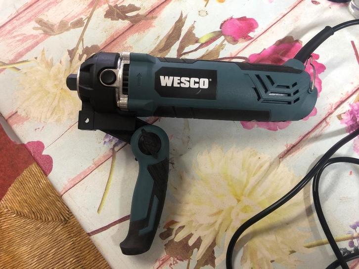 WESCO oscillerende multitool WD-028, Doe-het-zelf en Verbouw, Gereedschap | Zaagmachines, Zo goed als nieuw, Overige typen, Minder dan 600 watt