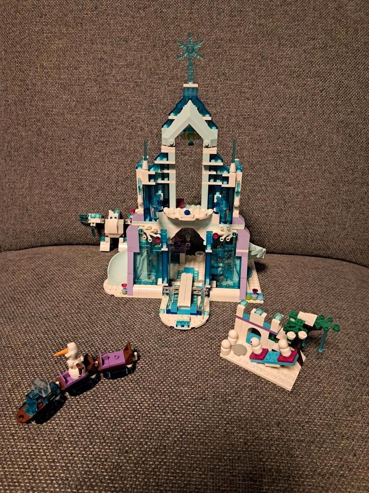 Lego Disney Frozen 43172 Elsa's Ijskasteel - Compleet, Kinderen en Baby's, Speelgoed | Duplo en Lego, Zo goed als nieuw, Lego