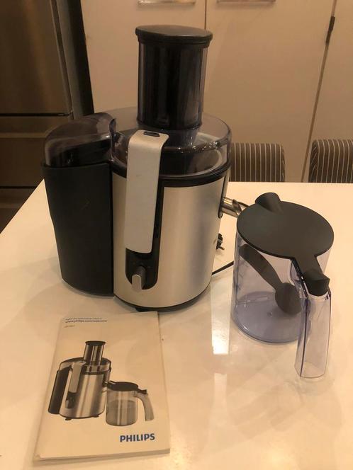 Philips sapcentrifuge/ juicer, Witgoed en Apparatuur, Juicers, Zo goed als nieuw, Sapcentrifuge, Ophalen of Verzenden