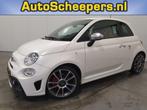 Fiat 500 1.4 T-Jet Abarth 595 Pista NAVI/LED/LMV/LEDER, Auto's, Gebruikt, Euro 6, 4 cilinders, Wit