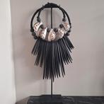Gave hoge zwart tijgerschelpen ketting 53 cm bali stijl!, Nieuw, Ophalen of Verzenden, X, X