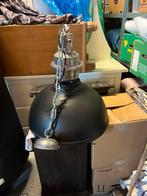 Industriele lamp te koop - antraciet, Ophalen, Zo goed als nieuw, Metaal, 50 tot 75 cm