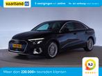 Audi A3 LIMOUSINE 35 TFSI Sport Aut. [ B&O Virtual Navi Lede, 65 €/maand, 1295 kg, 150 pk, Zwart