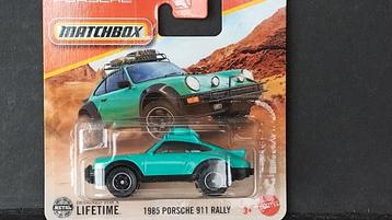 Porsche 911 Safari Rally 1985 1:64 3inch Matchbox Pol  beschikbaar voor biedingen