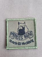 Borstpatch ststcie 13 MECHBRIG PRINSES IRENE, Ophalen of Verzenden, Landmacht, Nederland, Embleem of Badge