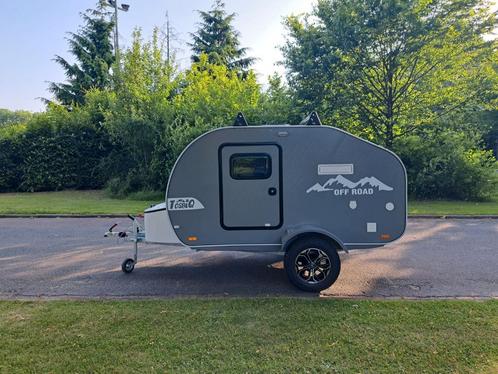 Lichtgewicht minicaravan 2025 met Luifel, Caravans en Kamperen, Caravans, Particulier, tot en met 3, 500 - 750 kg, Overige, Overige merken