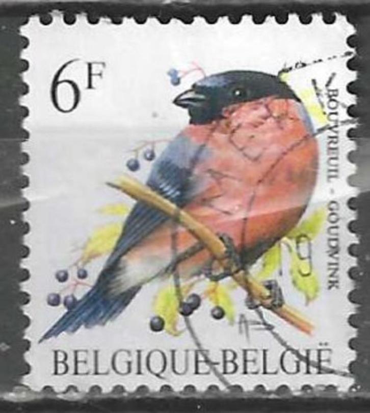 Belgie 1988 - Yvert 2294 /OBP 2295 - Buzin - Goudvink (ST), Postzegels en Munten, Postzegels | Europa | België, Voertuigen, Verzenden