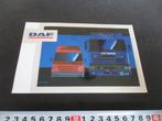sticker DAF trucks rood turbo blauw euromaster 95 400 *, Ophalen, Zo goed als nieuw, Bedrijf of Vereniging