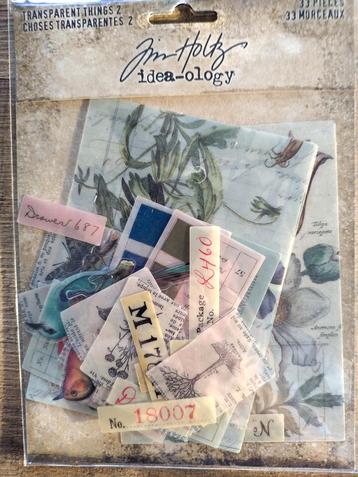 Tim Holtz Idea-ology Salvaged Tags (#TH94048) beschikbaar voor biedingen