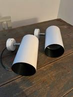VINTAGE LAMPEN SPOTS 2 STUKS METAAL VERLICHTING, Ophalen of Verzenden