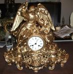 Antieke vergulde Franse bronzen Pendule uit 1830, Ophalen