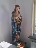 Origineel gips groot kerkbeeld maria - ca 120 cm hoog !, Antiek en Kunst, Antiek | Religie, Ophalen of Verzenden