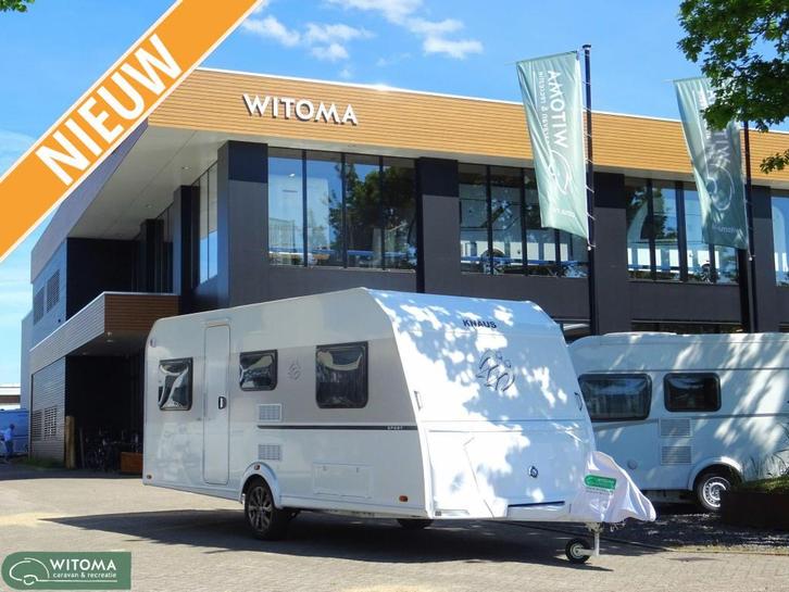 Knaus Sport 500 EU Gratis mover, model 2025, Caravans en Kamperen, Caravans, Bedrijf, tot en met 4, Rondzit, Knaus, 2 aparte bedden