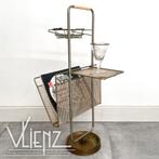 Vintage rookmeubel, tijdschriftenrek Oranje Hotel Central, Ophalen, Gebruikt, -, -