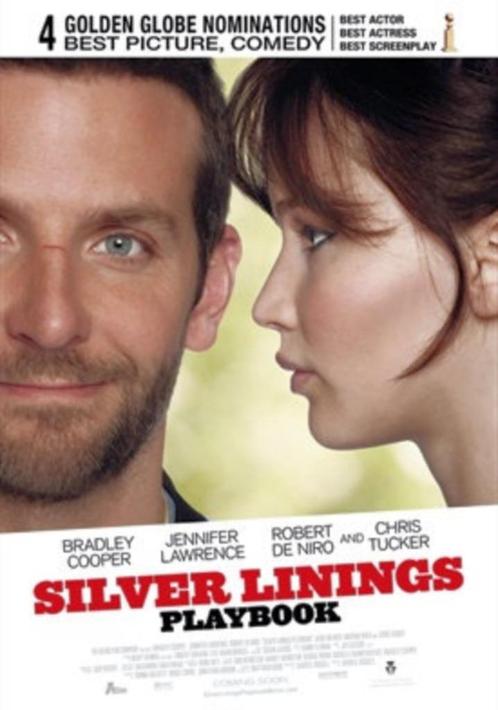 Grote originele filmposter Silver Linings Playbook 2013, Verzamelen, Posters, Zo goed als nieuw, Film en Tv, Deurposter of groter