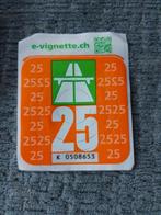 Vignet Zwitserland 2025 met bon, Tickets en Kaartjes, Autovignetten