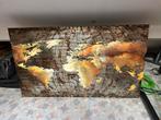 Industrieel Wereld Schilderij - 120x70cm, Huis en Inrichting, Ophalen, Zo goed als nieuw