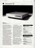 Product Informatie Apple Macintosh LC III NL 2 pag (1993)., Verzenden