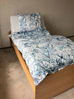 Seniorenbed 90x200 elektrisch verstelbare bodem, Huis en Inrichting, Ophalen, 90 cm, Eenpersoons, Zo goed als nieuw