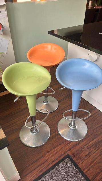 Design barkrukken set van 3 Bombo beschikbaar voor biedingen